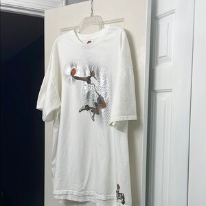 White Graphic Men's LeBron James T-Shirt